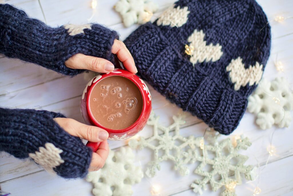 Mützen und Handschuhe